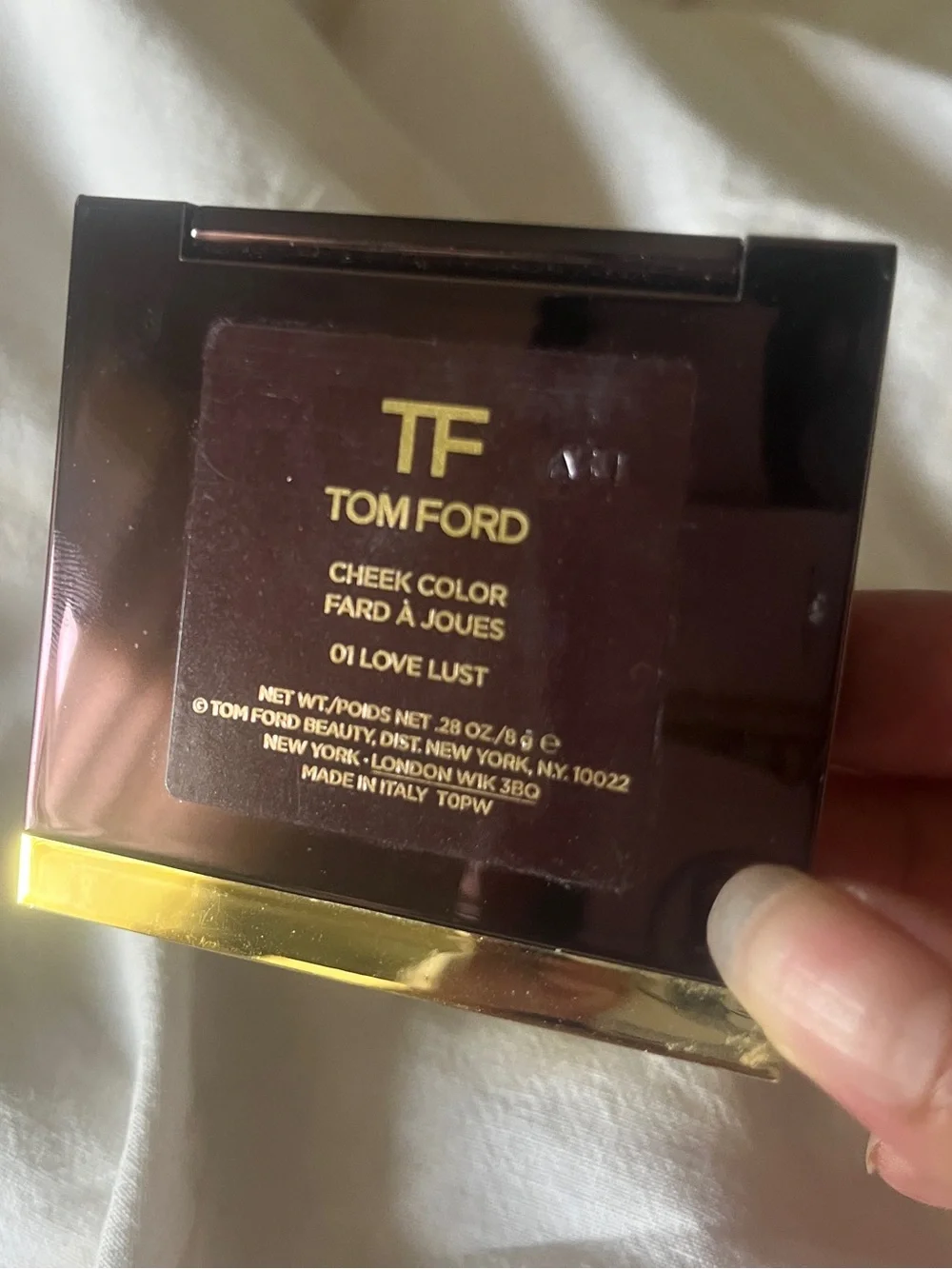 Tom Ford Love Lust Blush discontinued .28 oz 8g